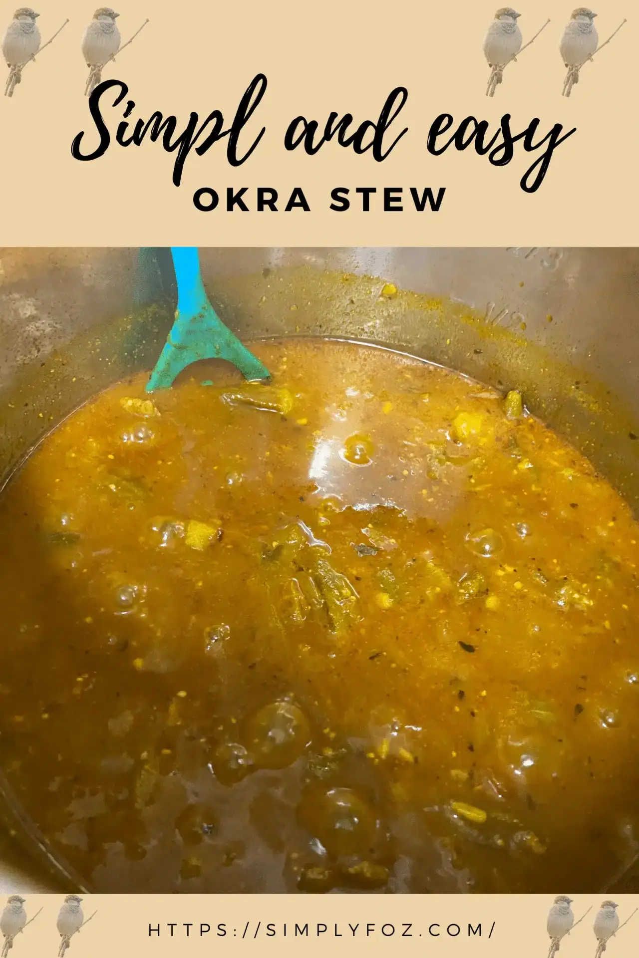 Simply and Easy Okra Stew in Instant Pot