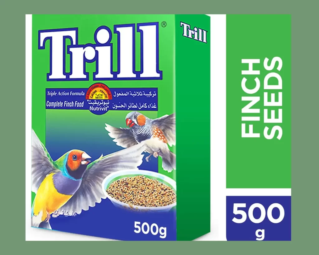 طعام طيور الزينة - بذور Trill للطيور الصغيرة